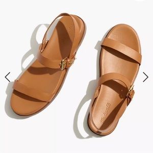 Madewell Sandals Size 8 Camel Excellent Condition
